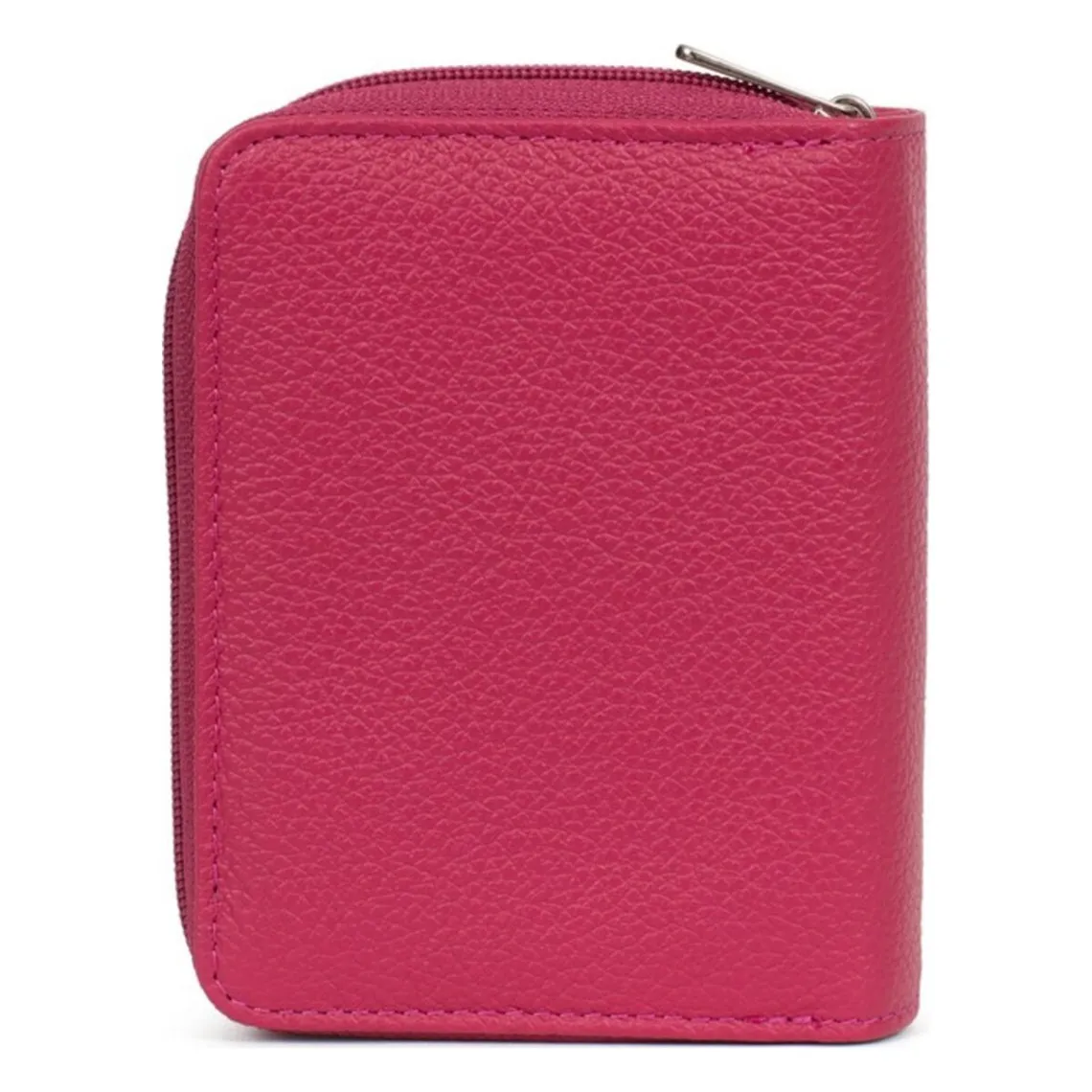 Portefeuille Cuir CONFORT Fuchsia Rose | 3 Suisses