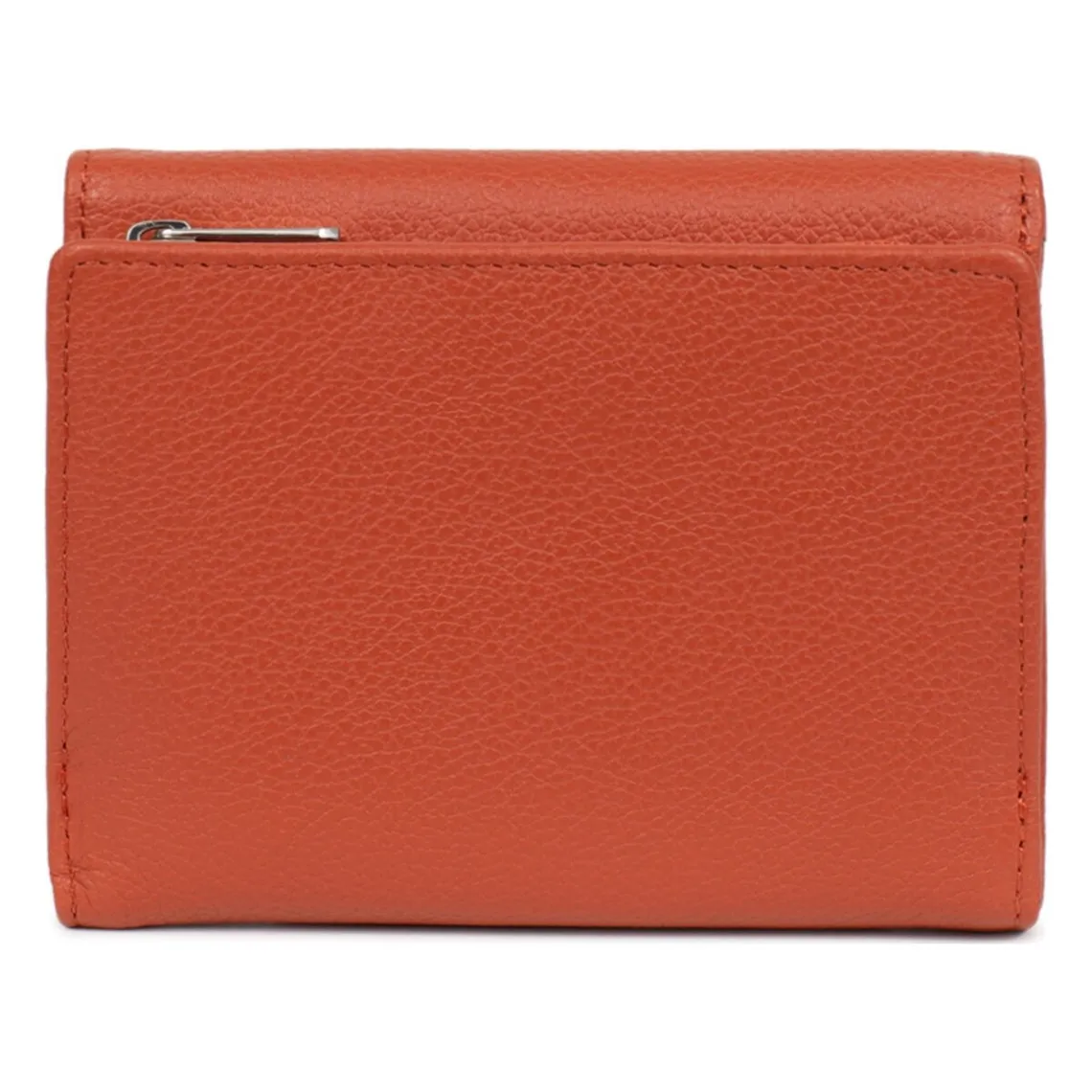 Portefeuille Cuir CONFORT Orange Hattie  | 3 Suisses