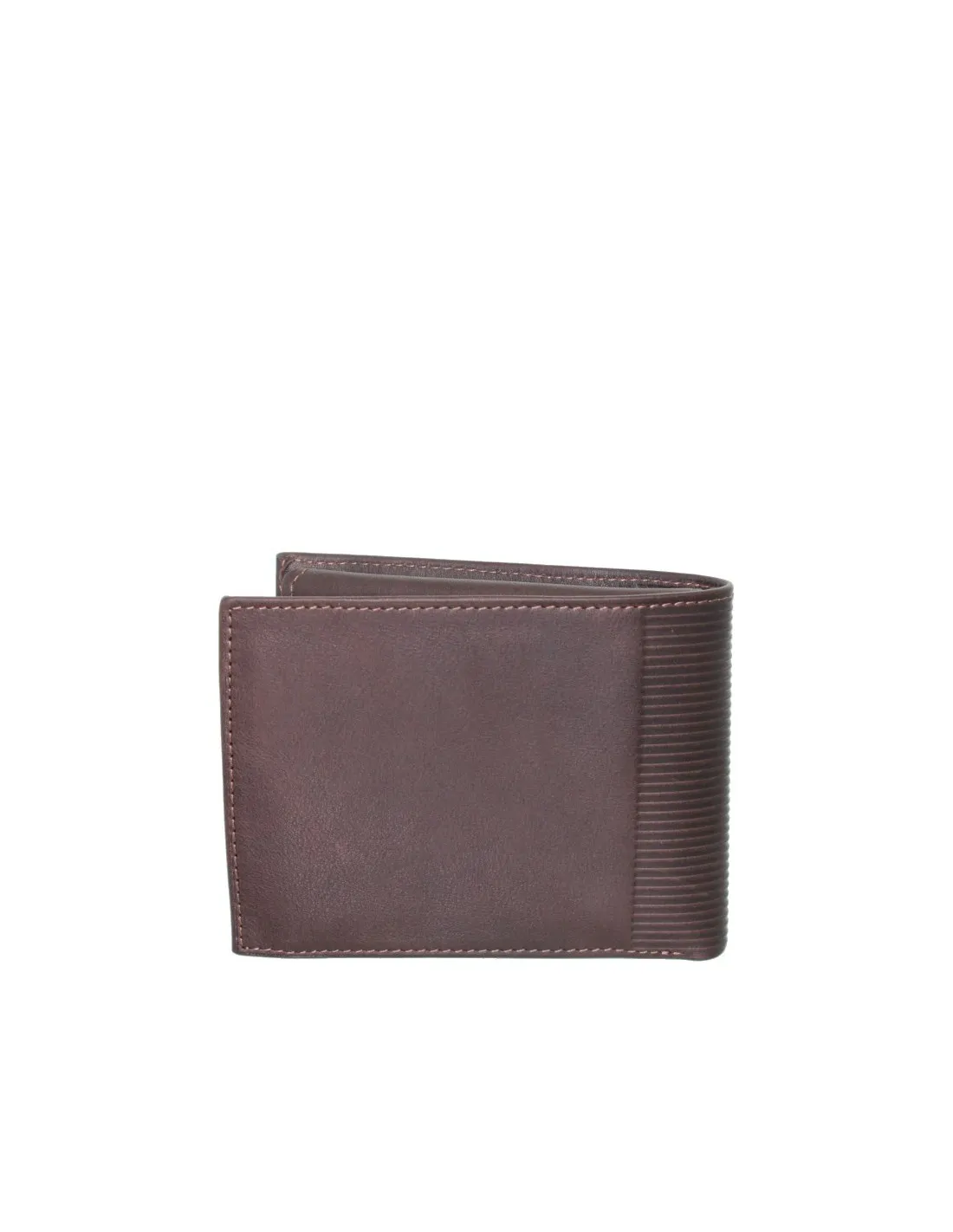 Portefeuille David William en cuir ref_lhc38220-marron