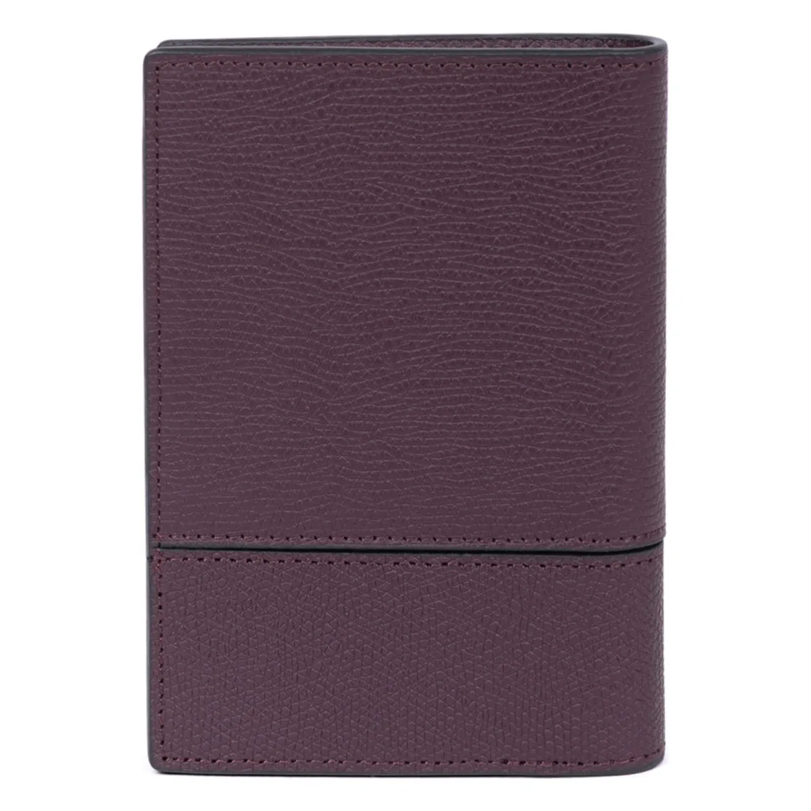 Portefeuille européen Stop RFID Cuir DANDY Bordeaux Lily Hexagona - Portefeuille & Porte cartes Homme sur MenCorner