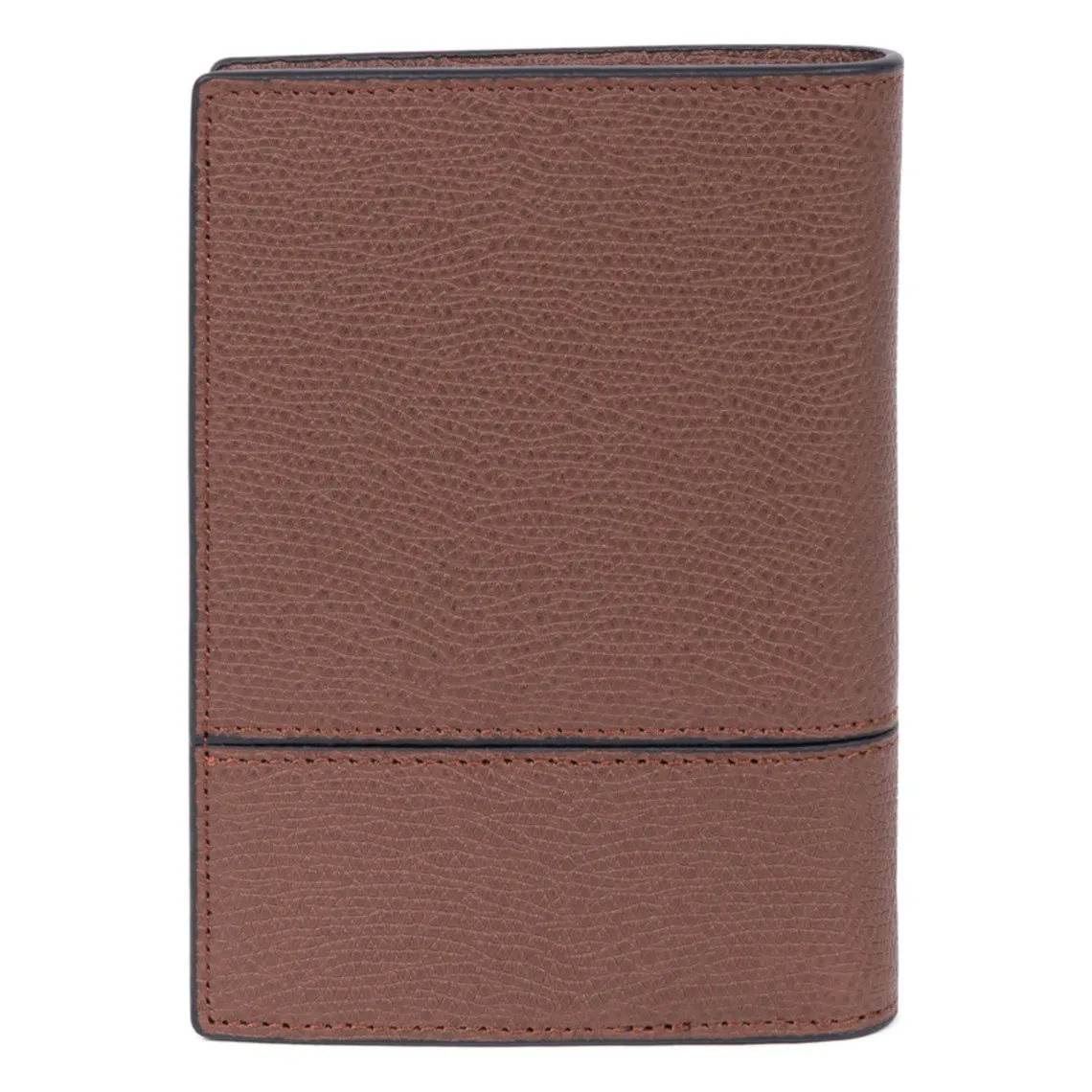 Portefeuille européen Stop RFID Cuir DANDY Marron Alia Hexagona - Portefeuille & Porte cartes Homme sur MenCorner