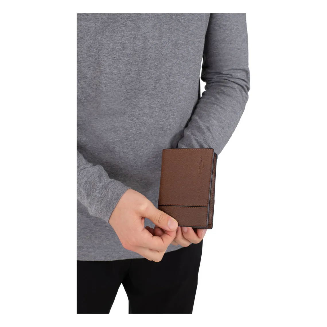 Portefeuille européen Stop RFID Cuir DANDY Noir Hexagona - Portefeuille & Porte cartes Homme sur MenCorner