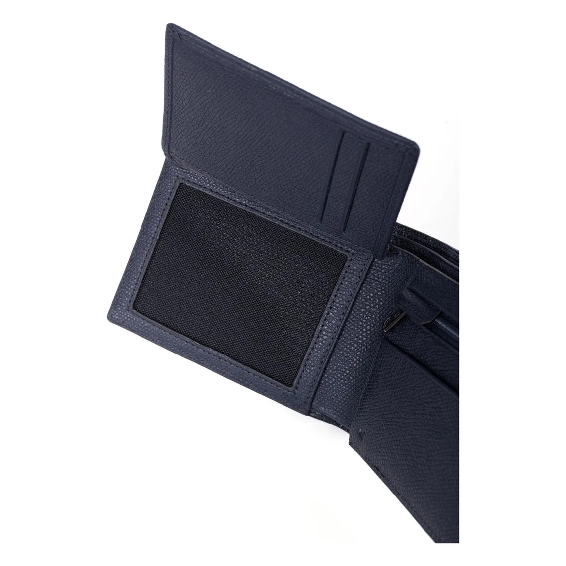 Portefeuille italien Stop RFID Cuir DANDY Marine Sean Hexagona - Portefeuille & Porte cartes Homme sur MenCorner