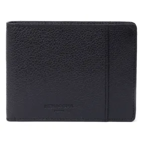 Portefeuille italien Stop RFID Cuir DUO Noir Hexagona - Portefeuille & Porte cartes Homme sur MenCorner