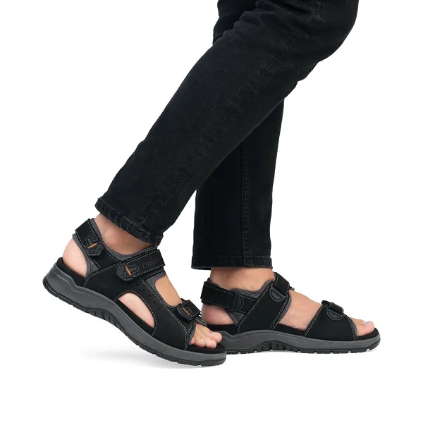 Rieker nu pieds et sandales 26951 00 noir