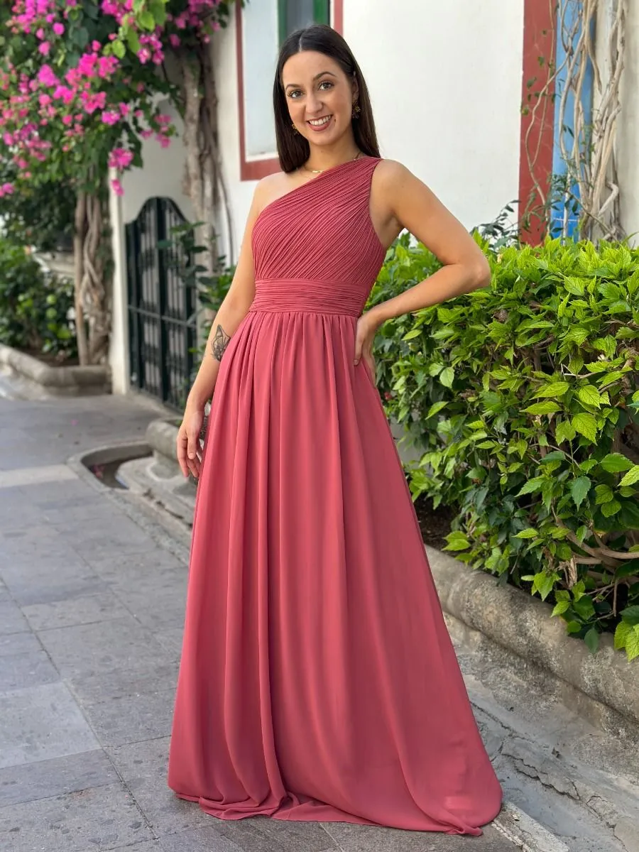 Robe longue Maëlys Rose indien