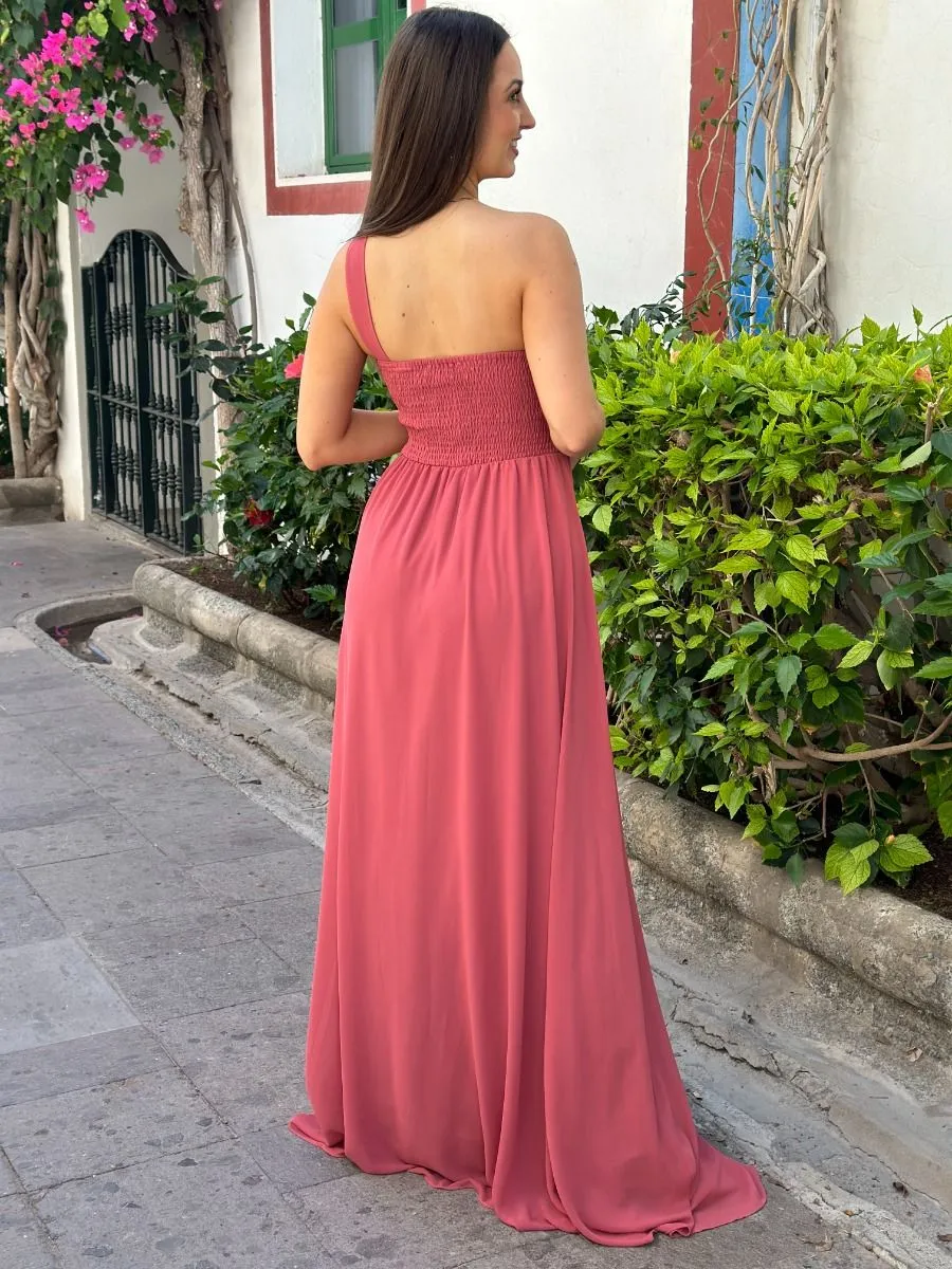 Robe longue Maëlys Rose indien