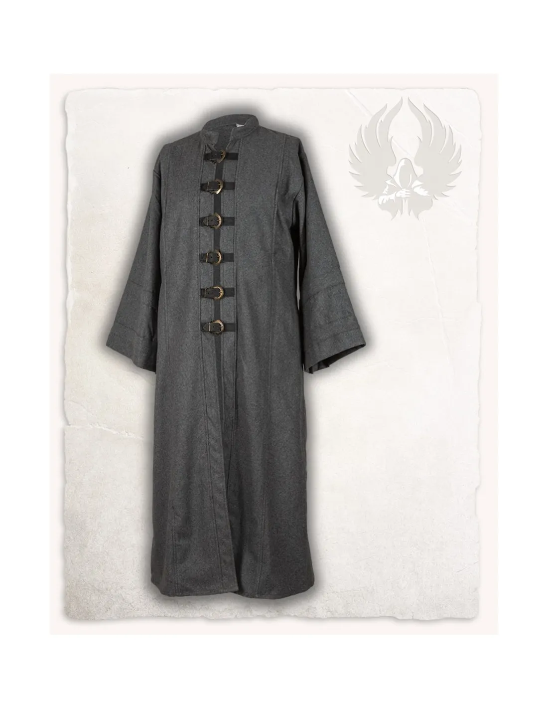 Robe Obéron pour sorciers et clercs - gris ⚔️ Boutique Épées