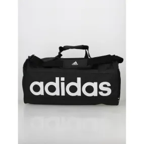 Sac de sport linear duffel M noir - Adidas | wimod