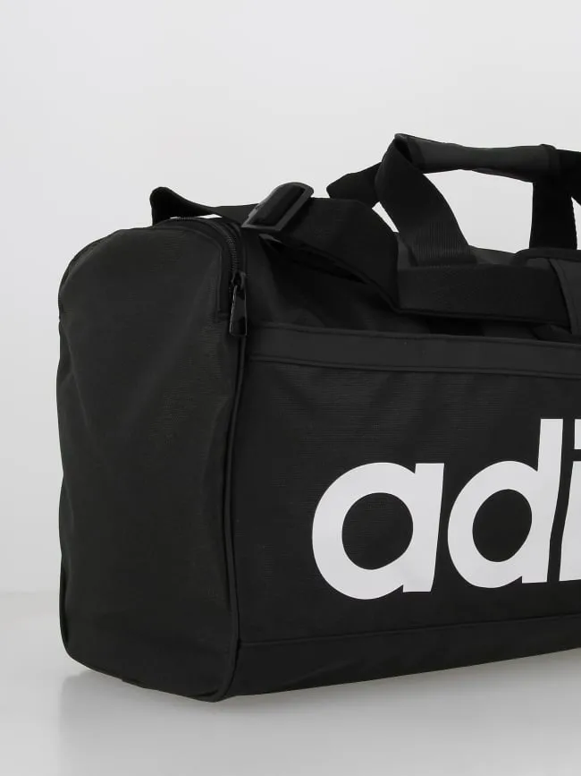 Sac de sport linear duffel M noir - Adidas | wimod