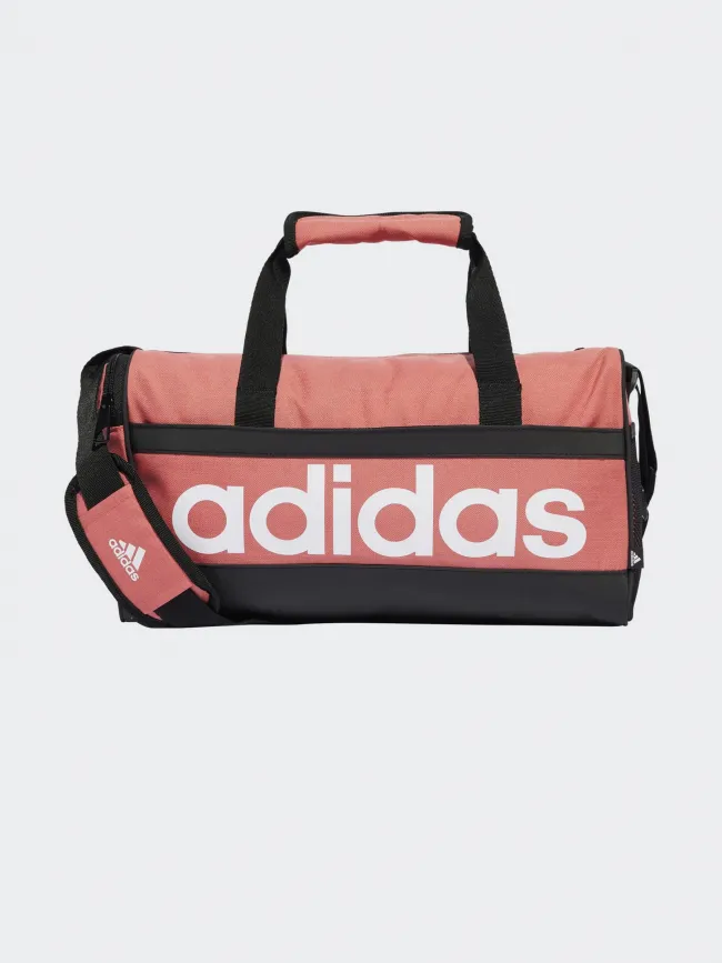 Sac de sport linear duffel M rose - Adidas | wimod