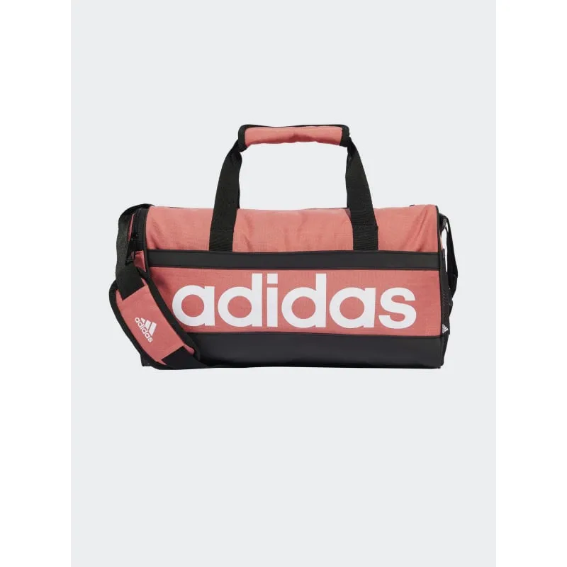 Sac de sport linear duffel M rose - Adidas | wimod