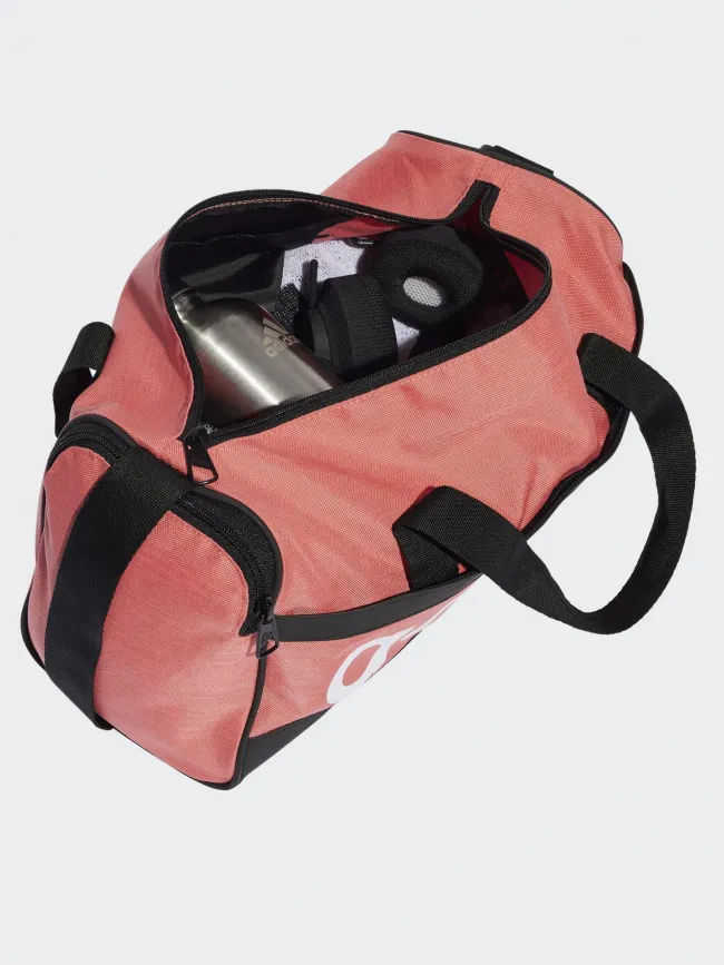 Sac de sport linear duffel M rose - Adidas | wimod