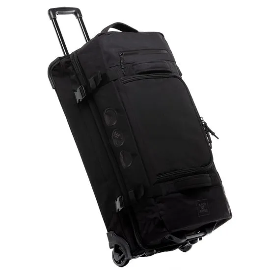 Sac de voyage avec 2 rouleaux KANE Duffel-Trolley valise trolley bleu