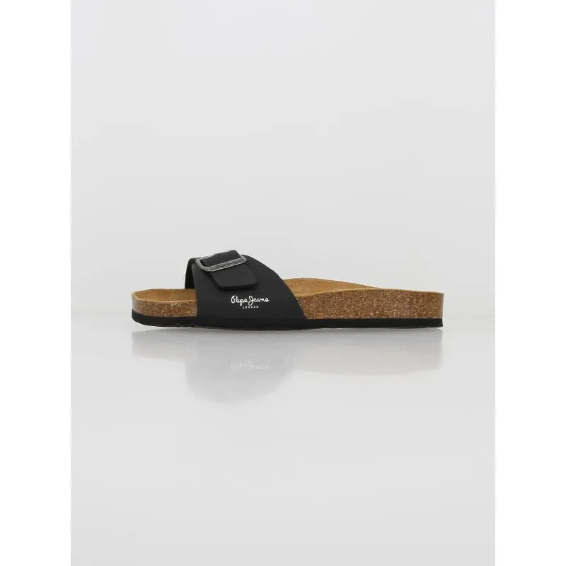 Sandales bio single chicago kaki homme - Pepe Jeans | wimod