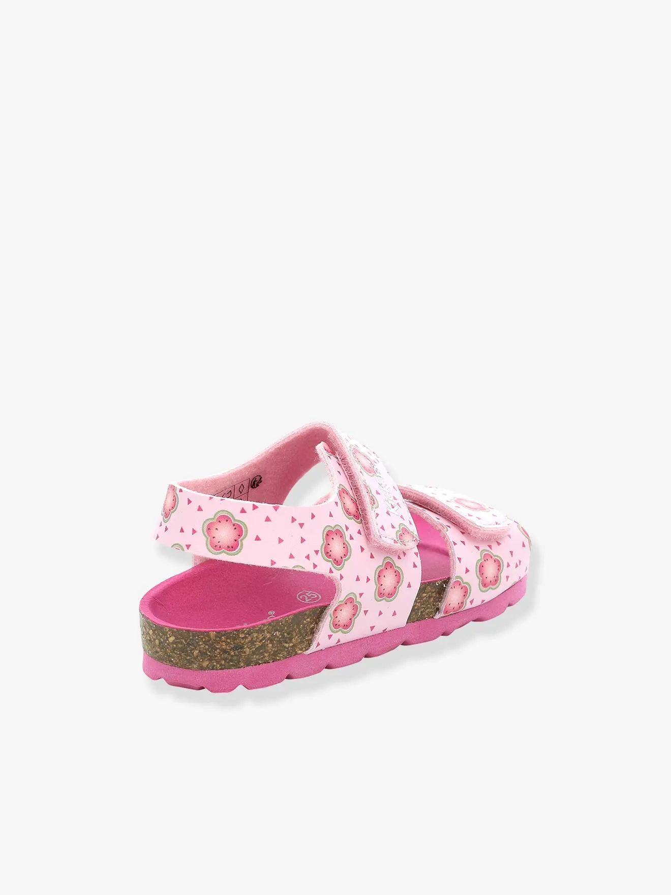 Sandales fille Summerkro Summerkick KICKERS® jaune flower - Kickers