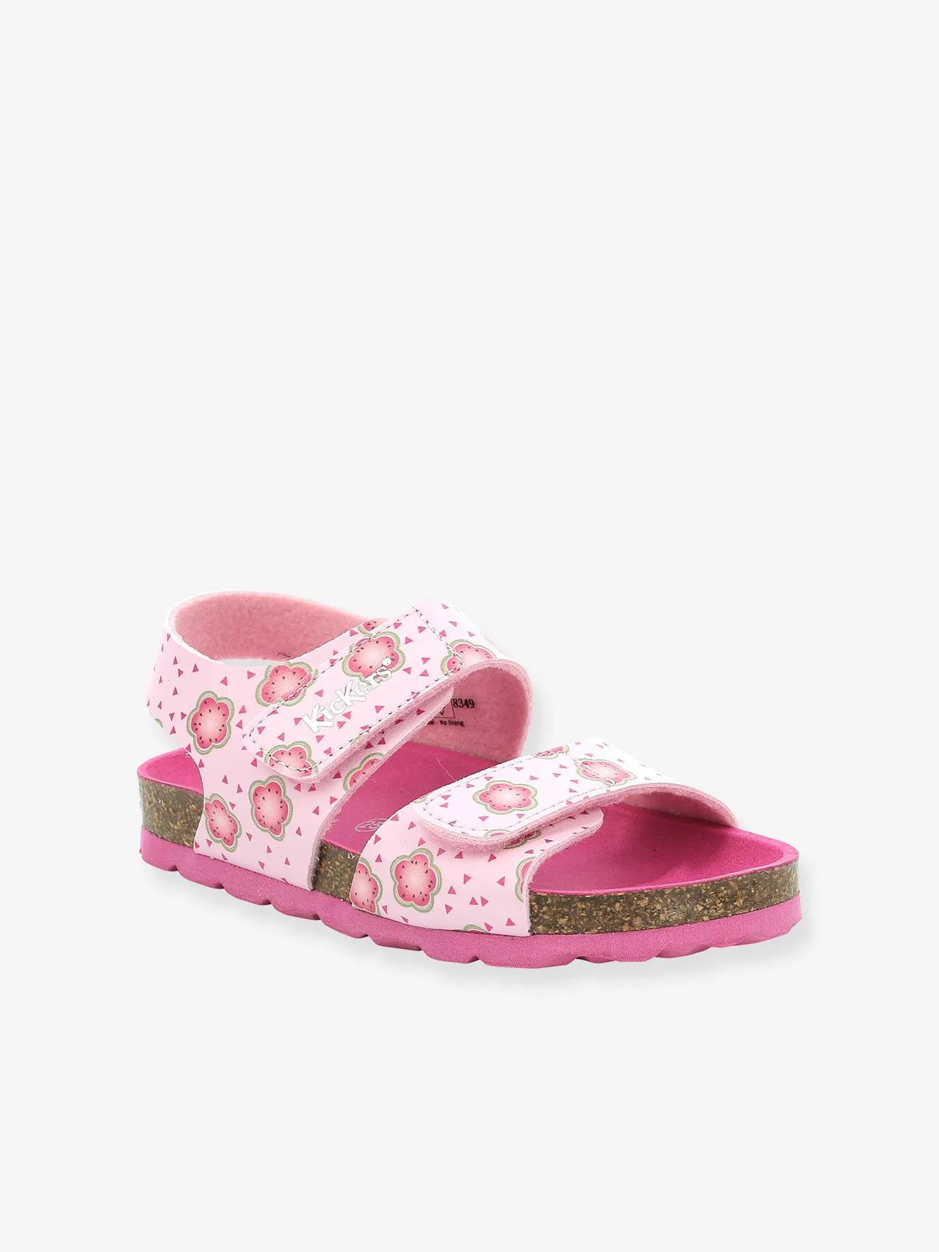 Sandales fille Summerkro Summerkick KICKERS® jaune flower - Kickers