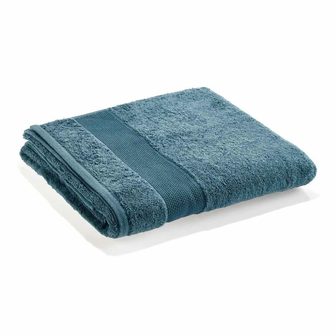 Serviette De Bain MIAMI 600 g/m² 100% Coton Bleu Jeans | 3 Suisses