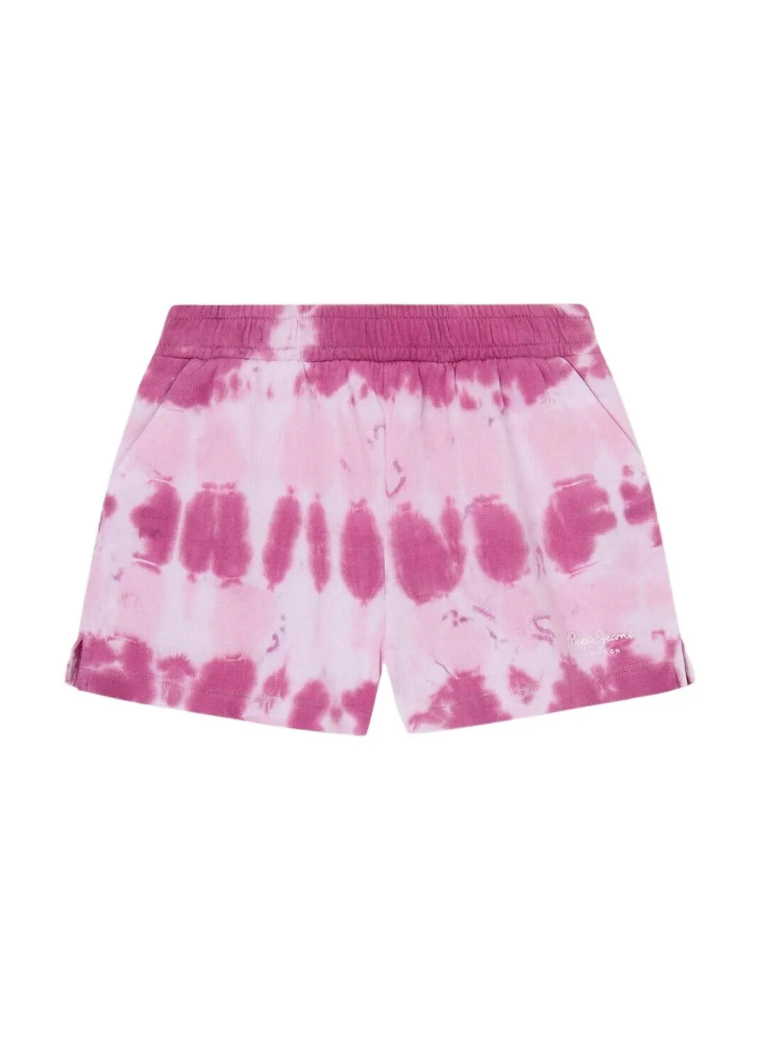 Short Pepe Jeans Oksana Tie Dye Rosa para Niña