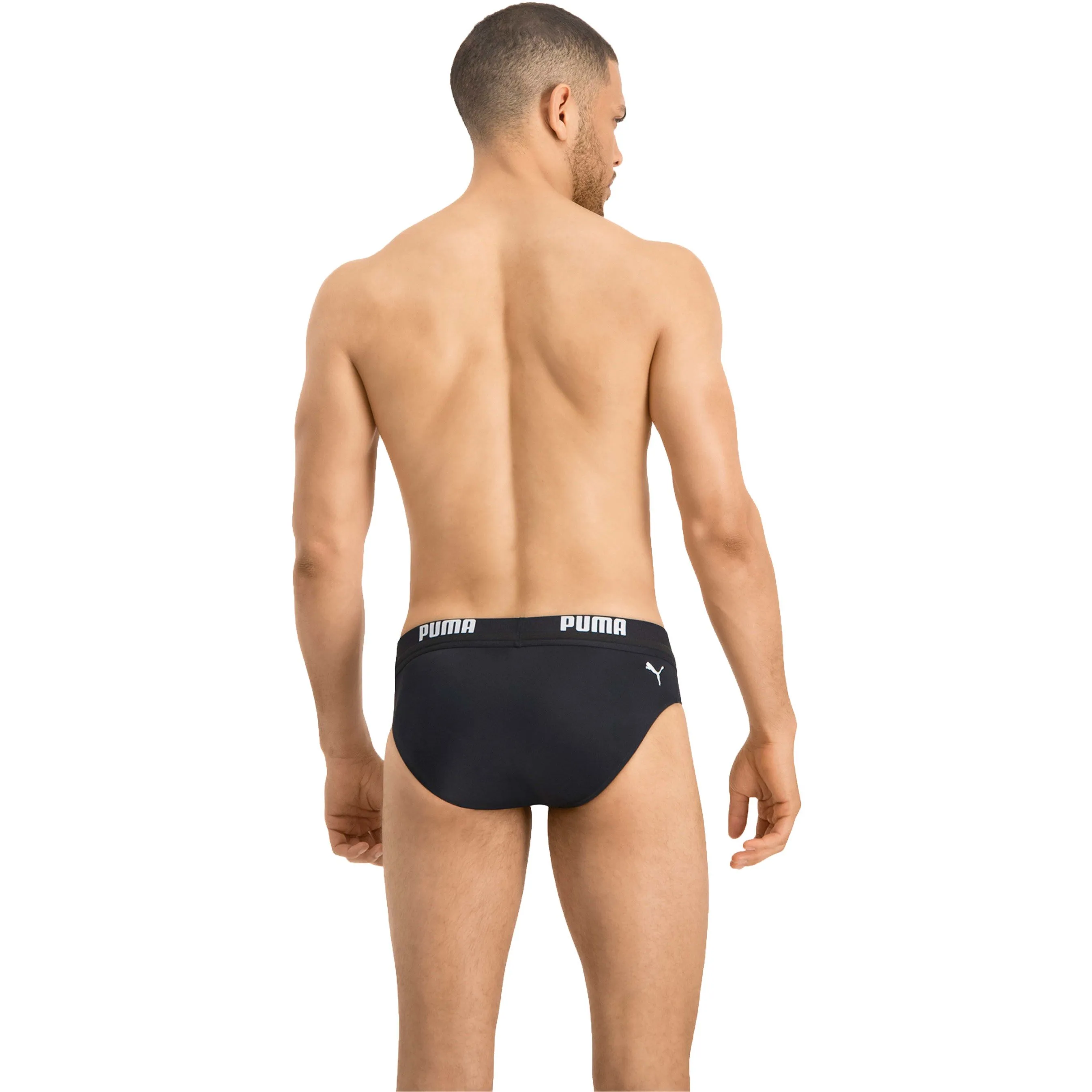 Slip de bain PUMA Swim Logo - noir - Puma : vente slip de bain homm...