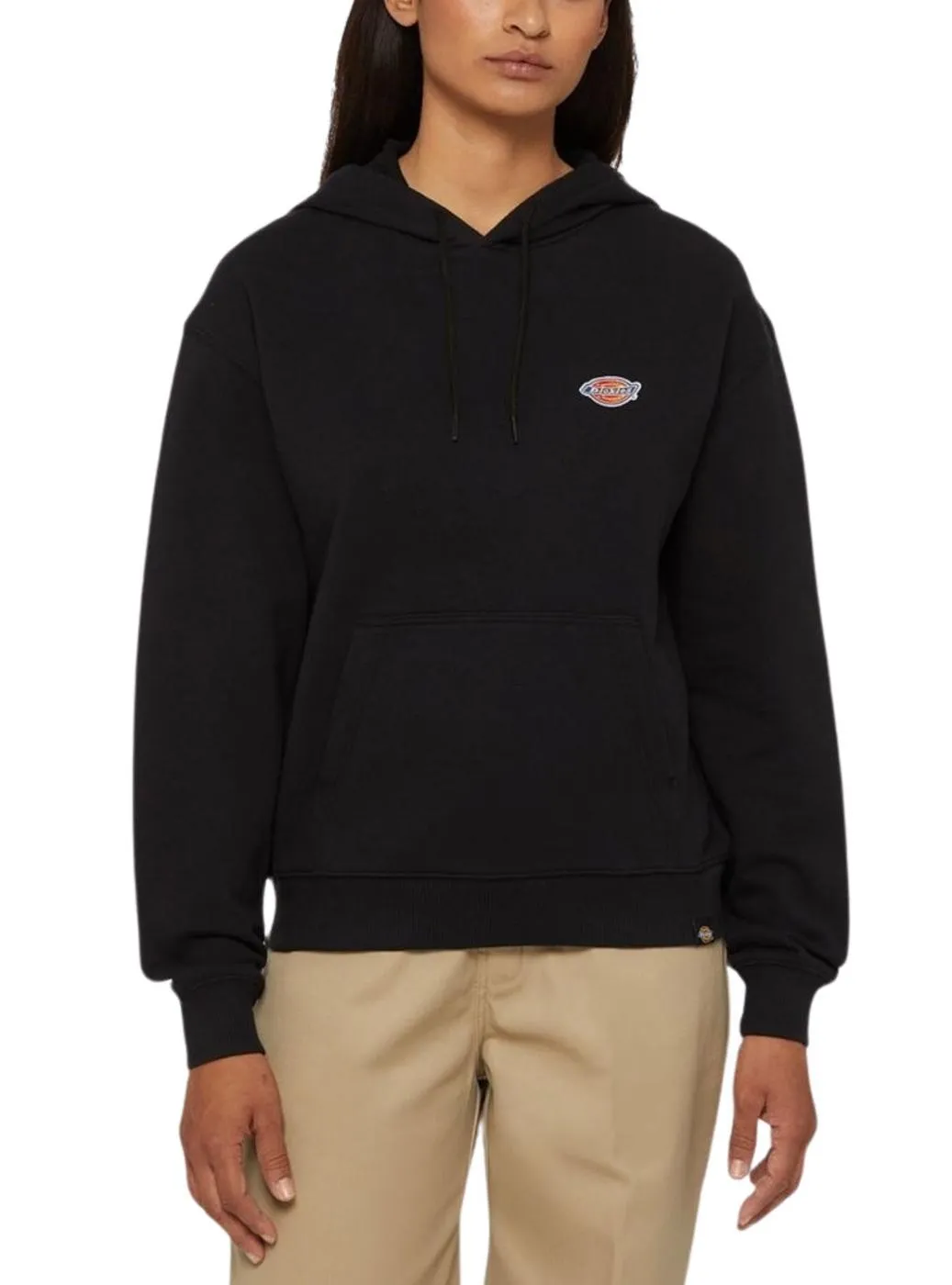 Sweat Dickies Millersburg Hoodie Noir Pour Femme.