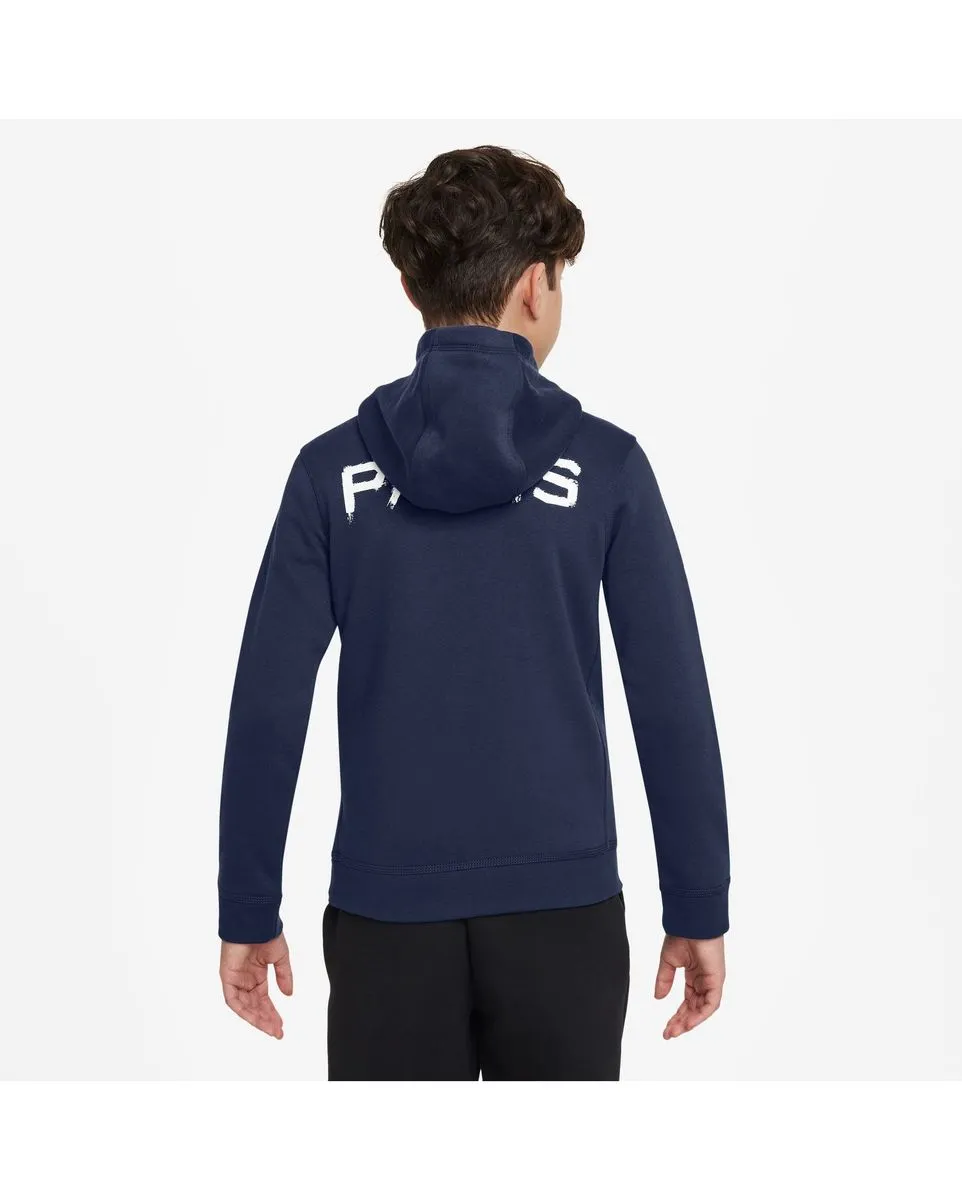 Sweeat à capuche Enfant PSG B NSW CLUB PO HOODIE GX Bleu