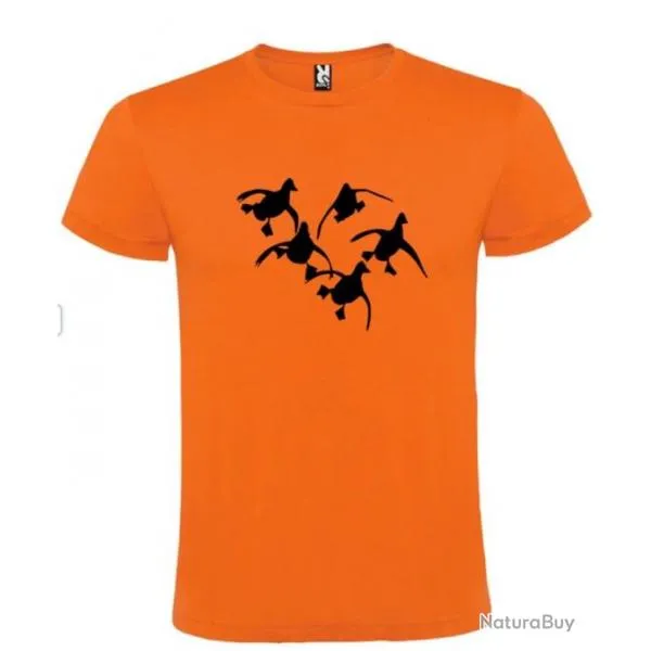 T-shirt 100 % coton motif canard votre t-shirt chasse spéciale Personnaliser