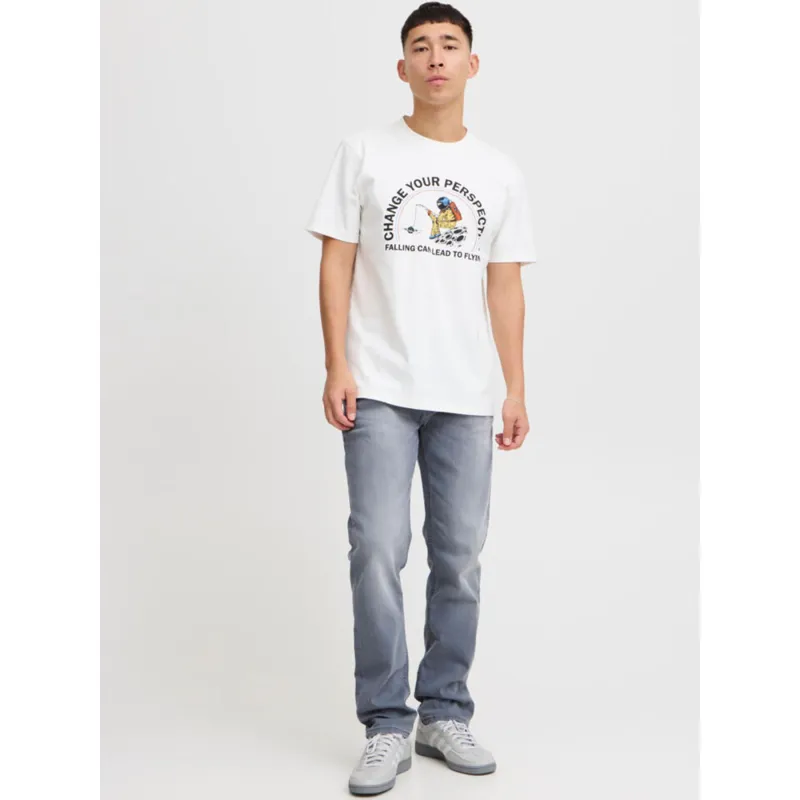 T-shirt astronaute blanc homme - Blend | wimod