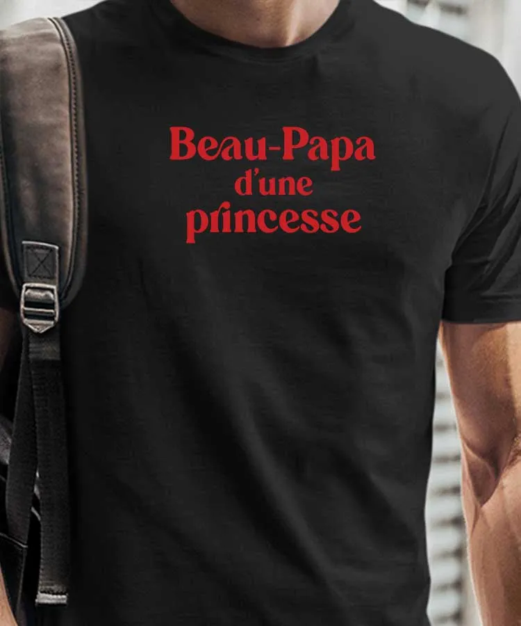 T-Shirt Beau-Papa d'une princesse Pour homme