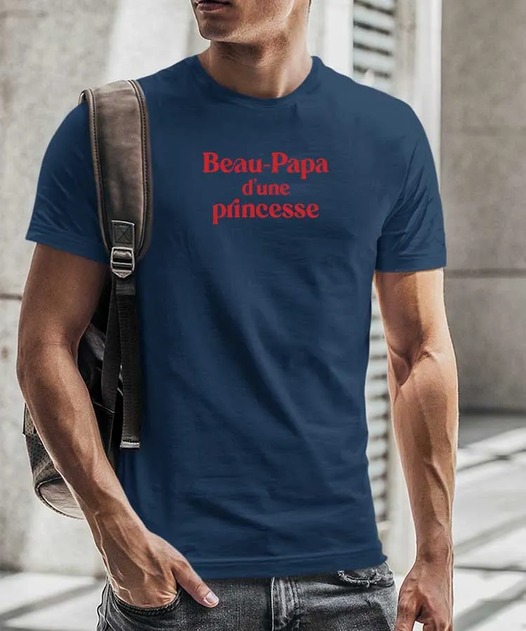 T-Shirt Beau-Papa d'une princesse Pour homme