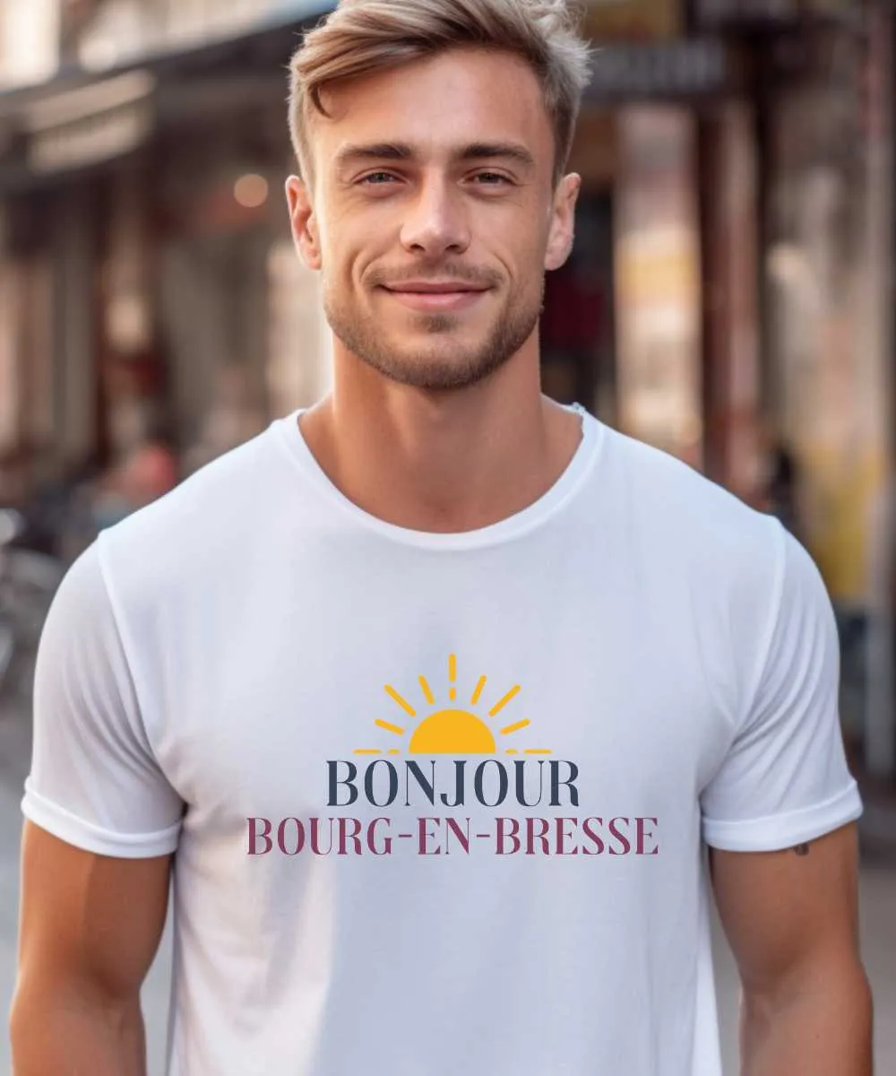 T-Shirt Bonjour Bourg-en-Bresse