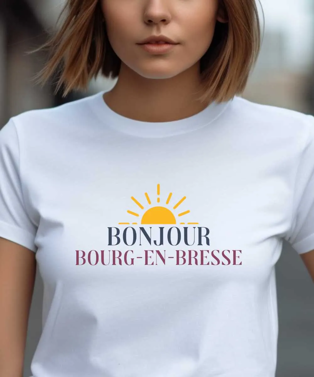 T-Shirt Bonjour Bourg-en-Bresse