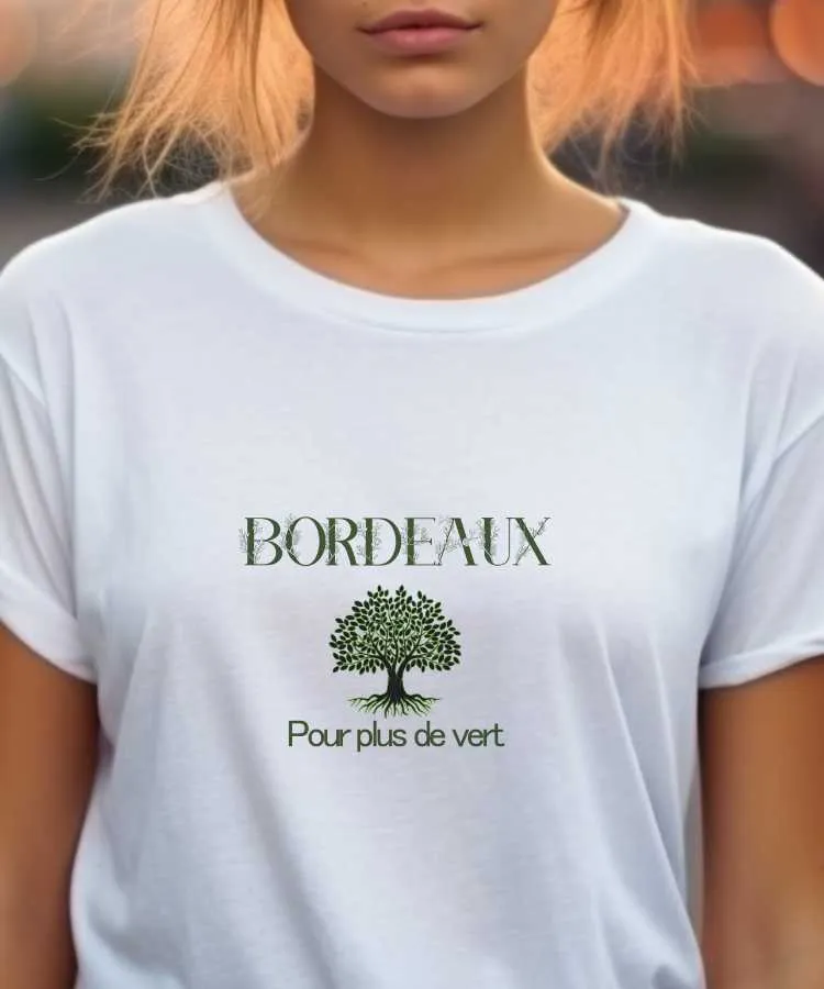 T-Shirt Bordeaux pour plus de vert