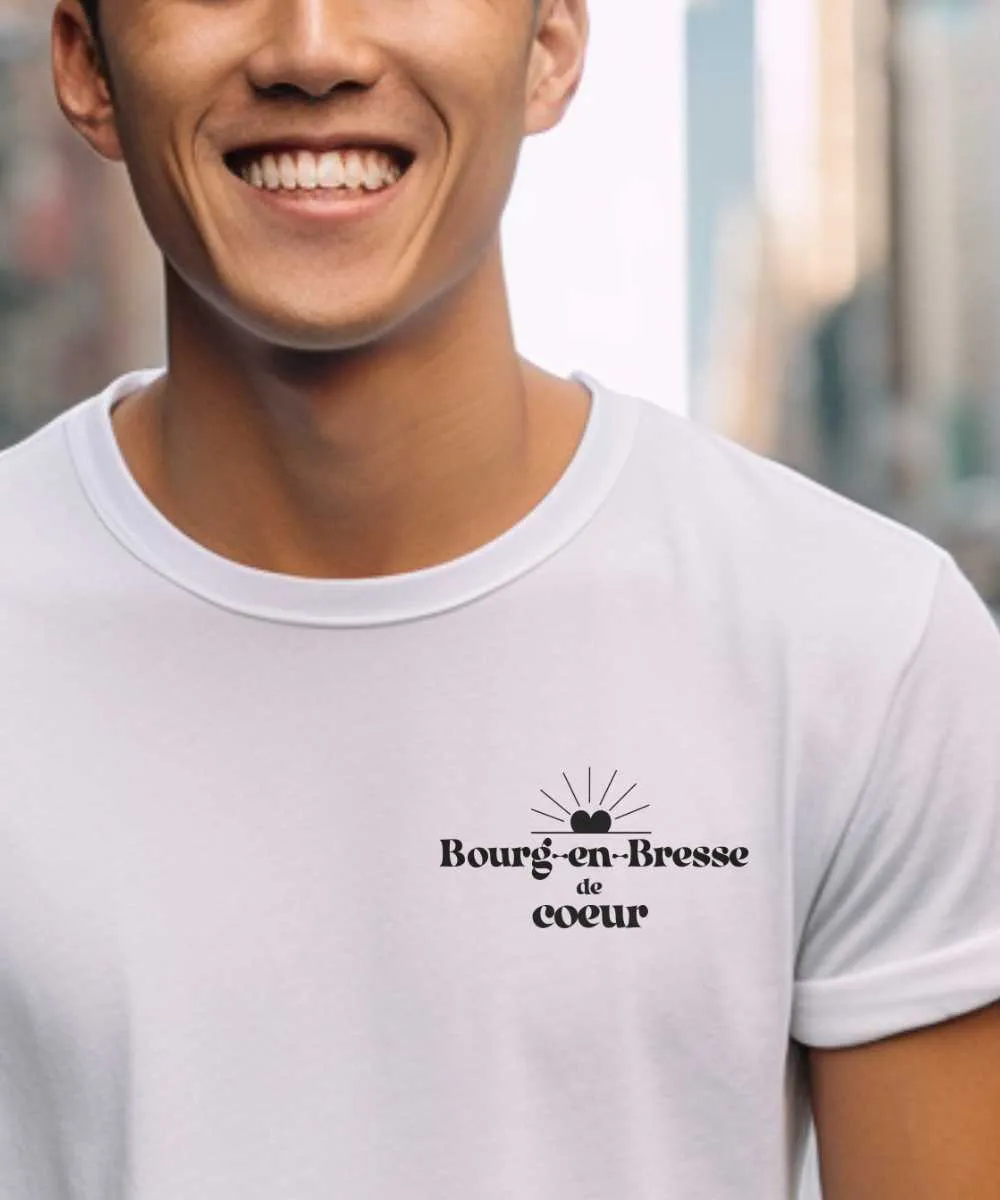 T-Shirt Bourg-en-Bresse de coeur