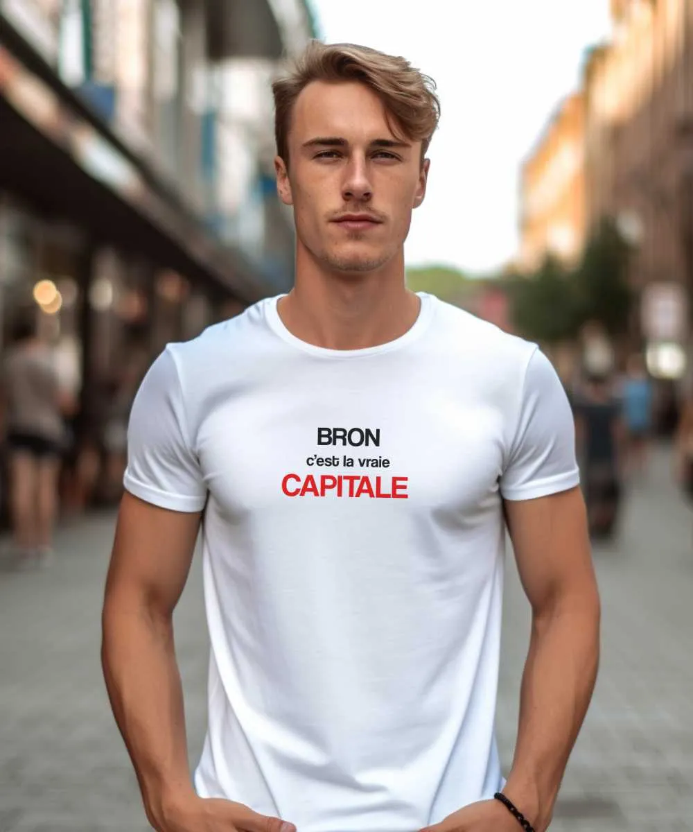 T-Shirt Bron c'est la vraie capitale