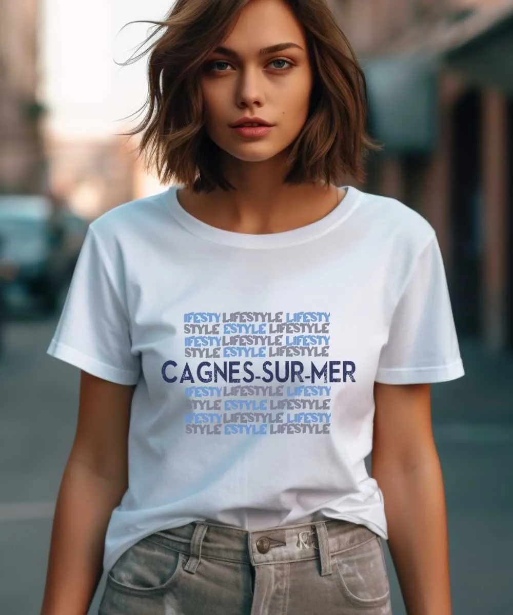 T-Shirt Cagnes-sur-Mer lifestyle