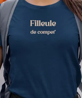 T-Shirt Filleule de compet' Pour femme