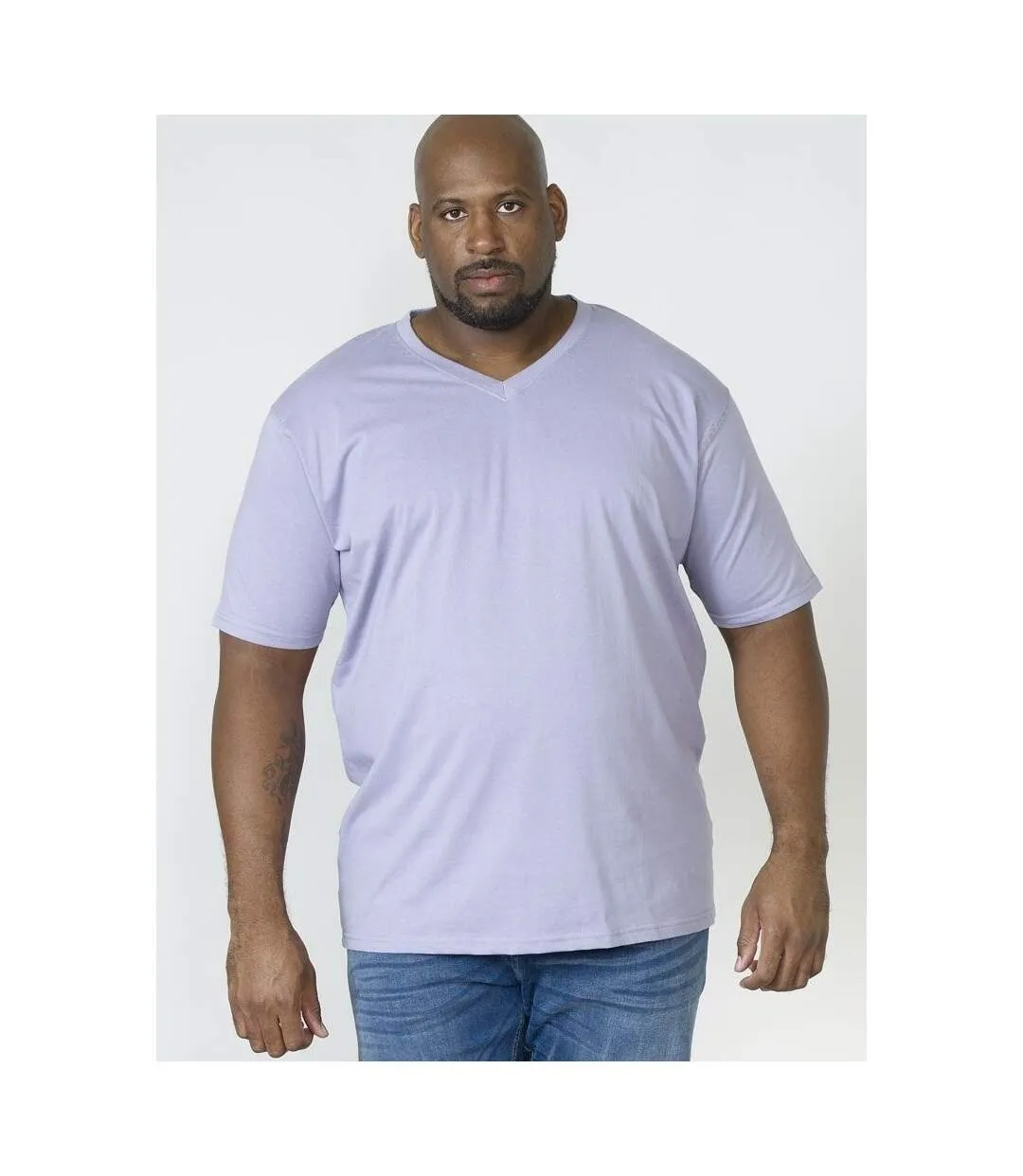 T-shirt homme violet clair Duke