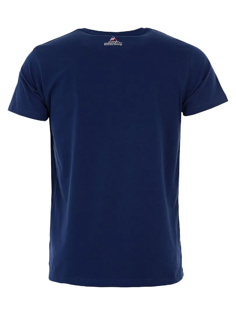 T-shirt manches courtes homme CODA - PEAK MOUNTAIN - Bleu marine