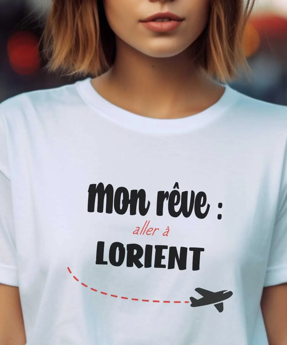 T-Shirt Mon rêve aller à Lorient