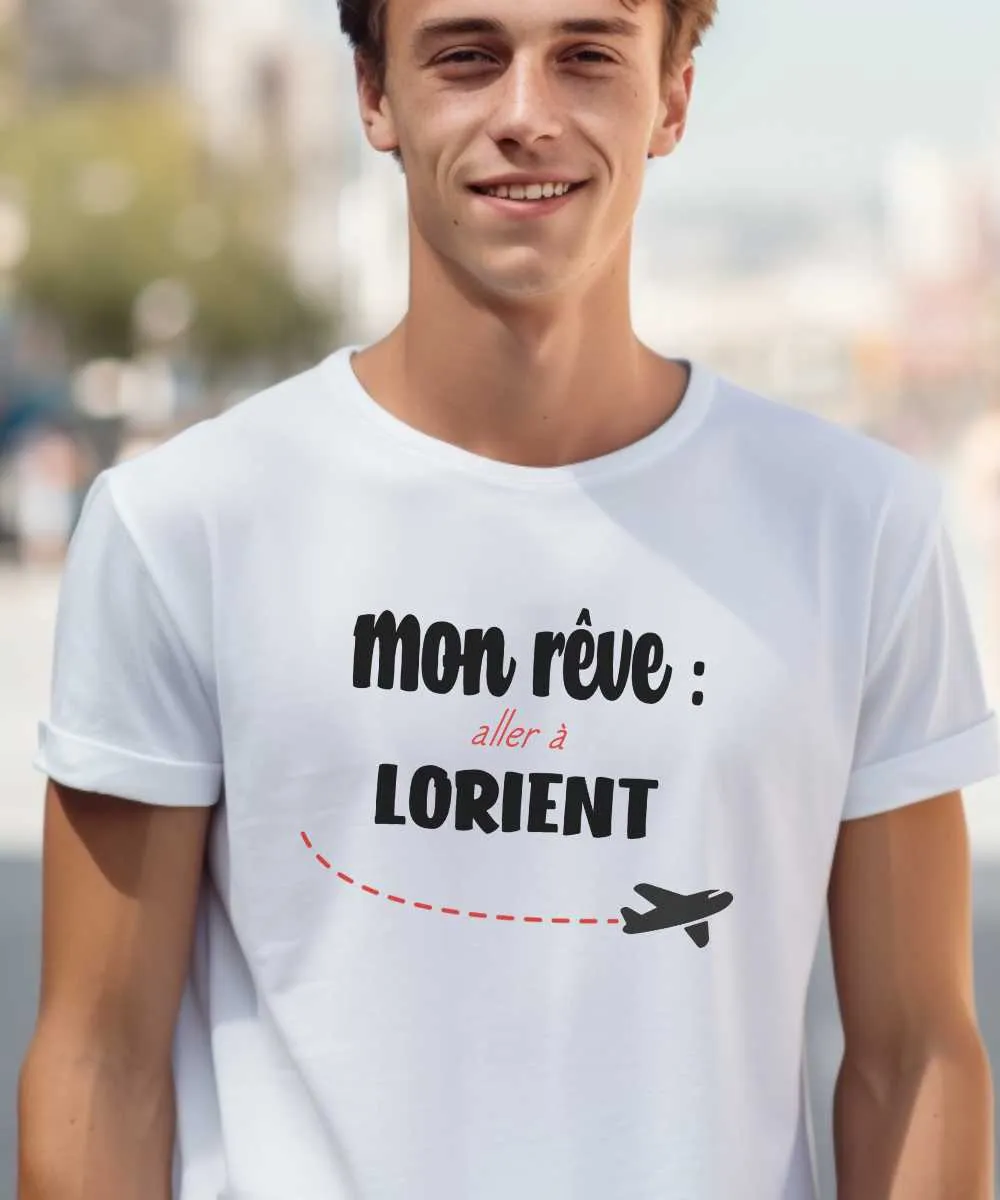 T-Shirt Mon rêve aller à Lorient