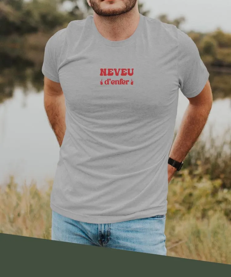 T-Shirt Neveu d'enfer Pour homme