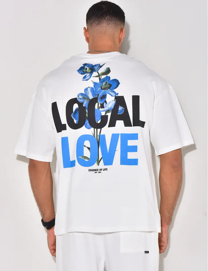 T-shirt "Local love" / 60413 - JEANS INDUSTRY