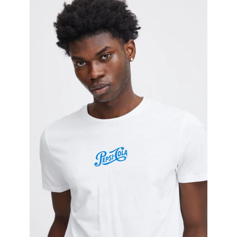 T-shirt tee blanc homme - Blend | wimod