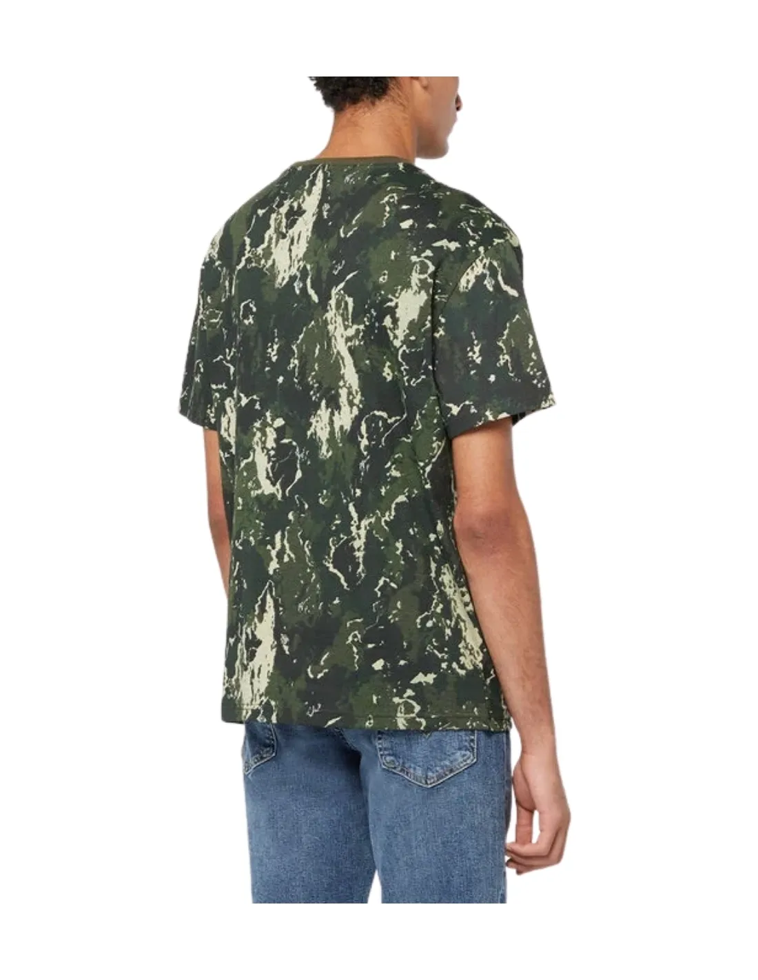 T shirt Tommy Jeans ref 54054 OH7 Camo print