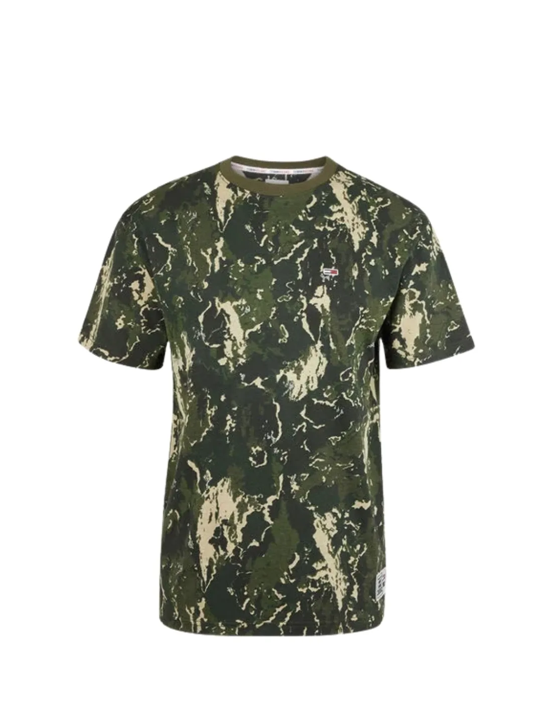 T shirt Tommy Jeans ref 54054 OH7 Camo print