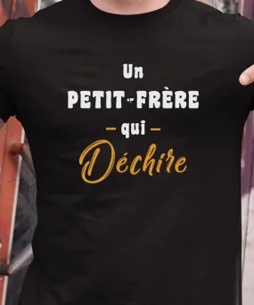 T-Shirt Un Petit-Frère Qui déchire Pour homme