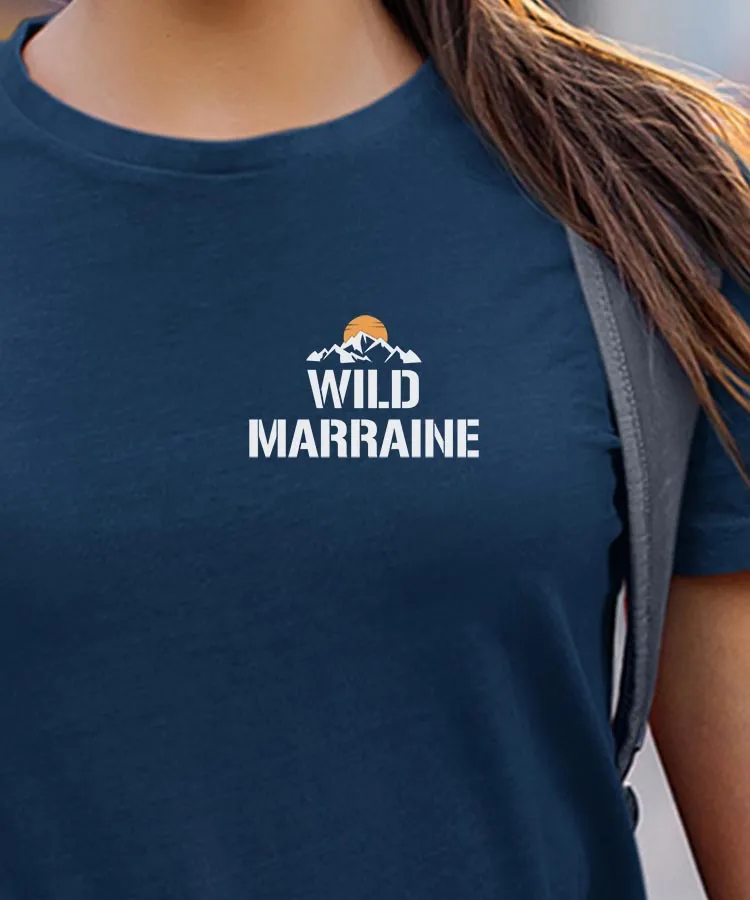 T-Shirt Wild Marraine coeur Pour femme