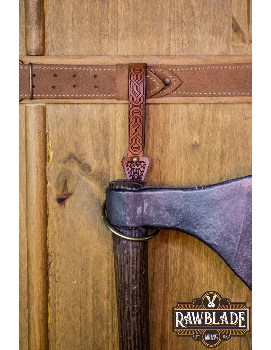 Tahalí Bormund de ceinture pour armes - Marron ⚔️ Boutique Épées