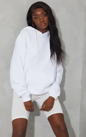 Tall Hoodie oversize blanc classique